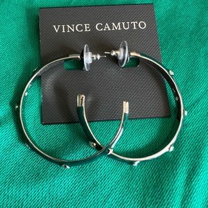 Vince camuto hoop earrings